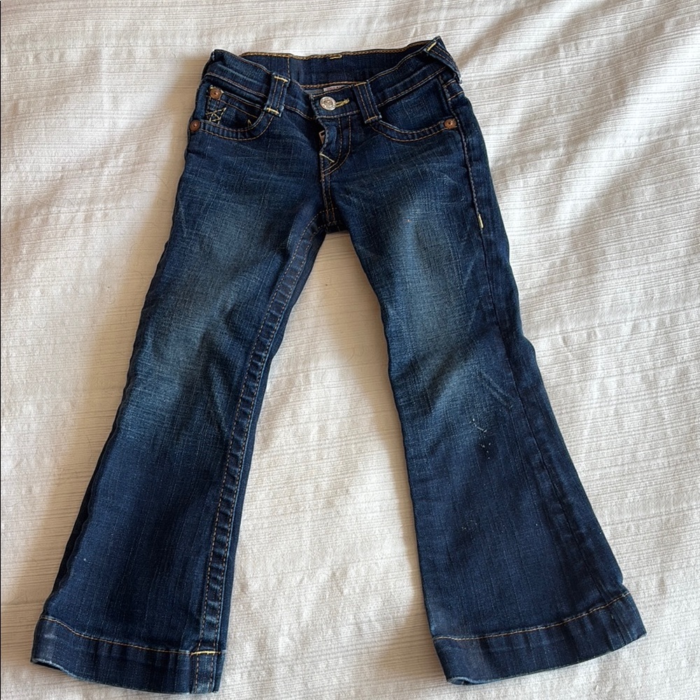True Religion Blue Boot-Cut Jeans